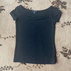 Banana republic boat neck CAP sleeved T